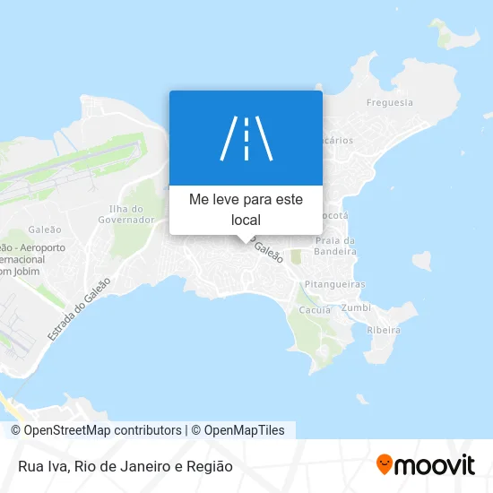 Rua Iva mapa