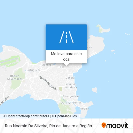 Rua Noemio Da Silveira mapa