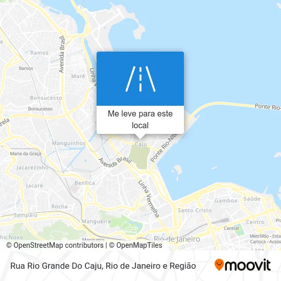 Rua Rio Grande Do Caju mapa