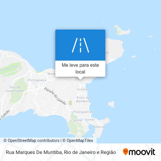 Rua Marques De Muritiba mapa