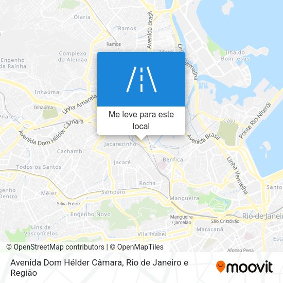 Avenida Dom Hélder Câmara mapa