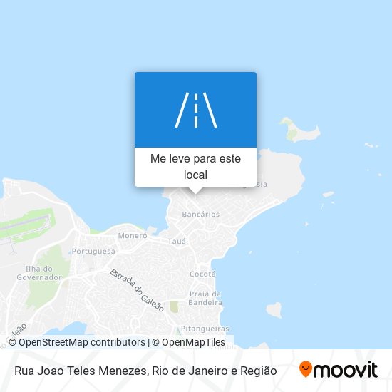 Rua Joao Teles Menezes mapa