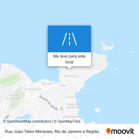 Rua Joao Teles Menezes mapa