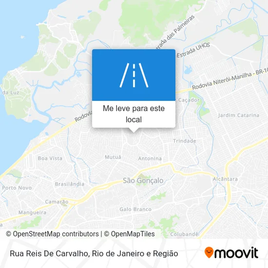 Rua Reis De Carvalho mapa