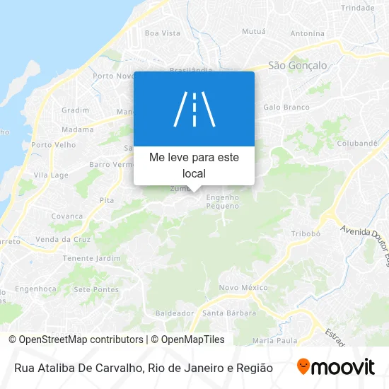 Rua Ataliba De Carvalho mapa