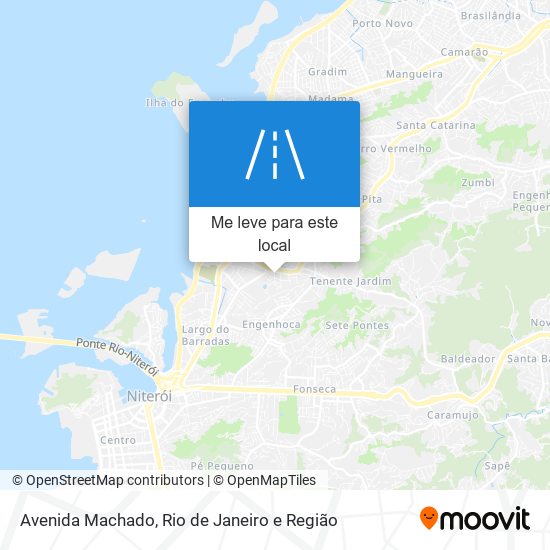 Avenida Machado mapa