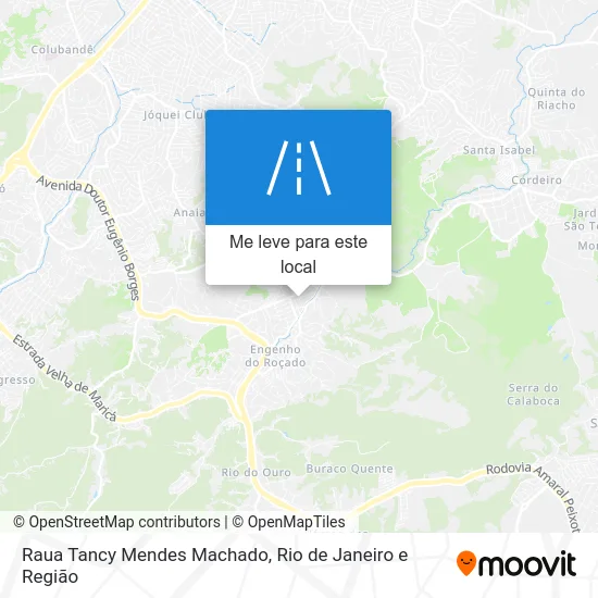 Raua Tancy Mendes Machado mapa