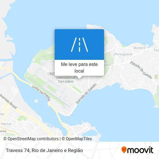 Travess 74 mapa