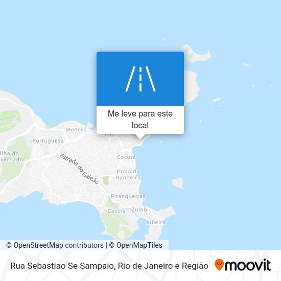 Rua Sebastiao Se Sampaio mapa