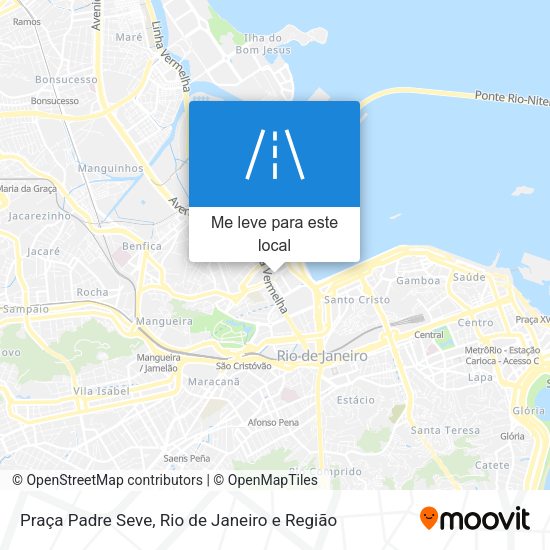 Praça Padre Seve mapa