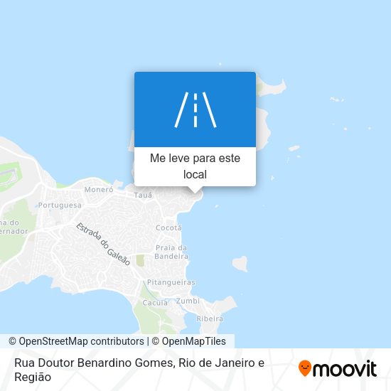 Rua Doutor Benardino Gomes mapa