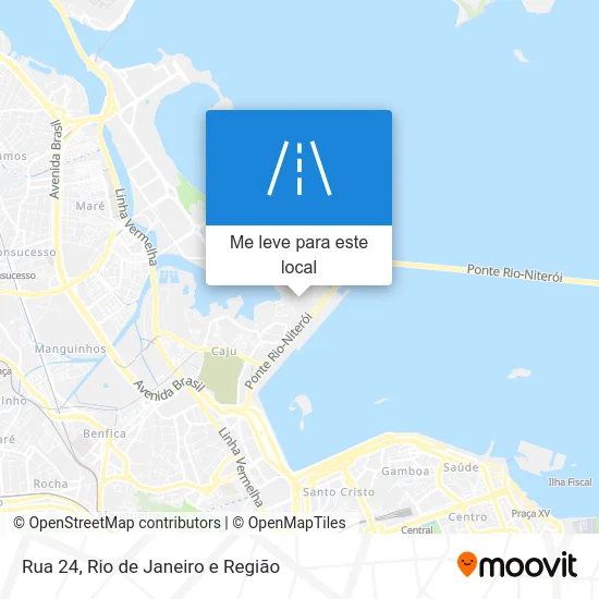 Rua 24 mapa