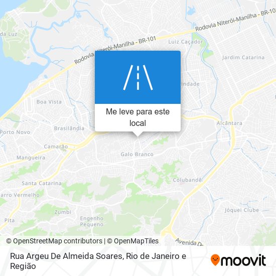 Rua Argeu De Almeida Soares mapa