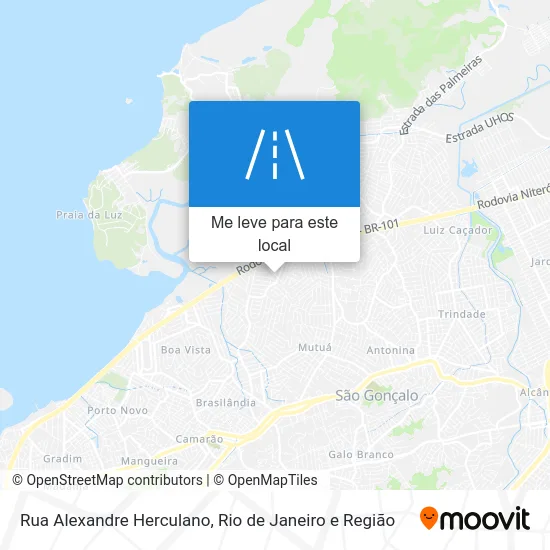 Rua Alexandre Herculano mapa