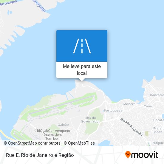 Rue E mapa