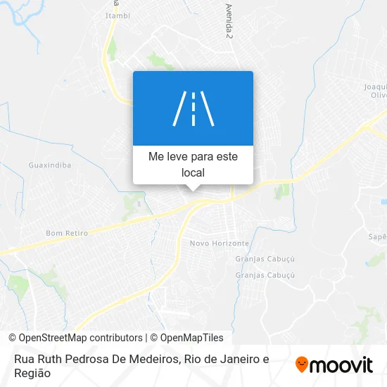 Rua Ruth Pedrosa De Medeiros mapa