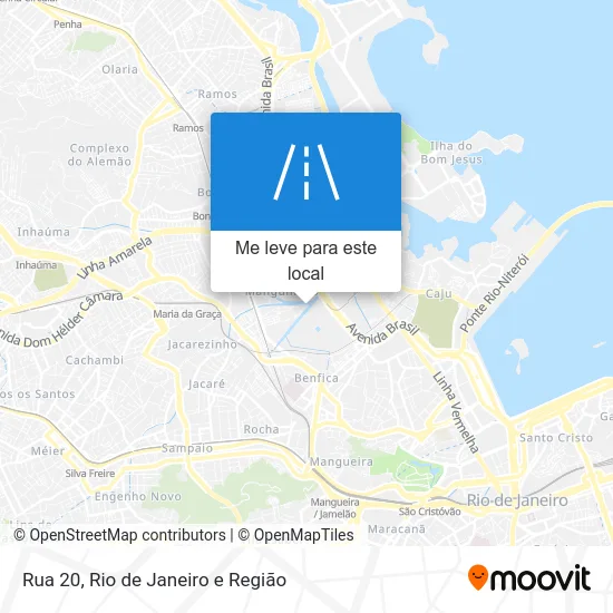 Rua 20 mapa