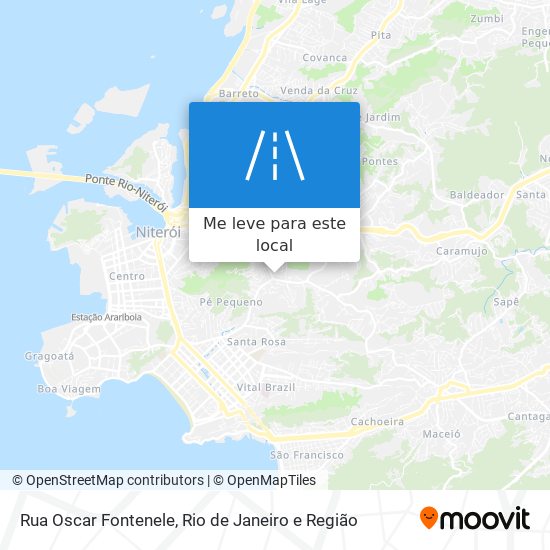 Rua Oscar Fontenele mapa