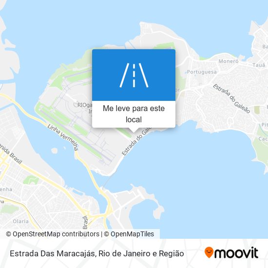 Estrada Das Maracajás mapa