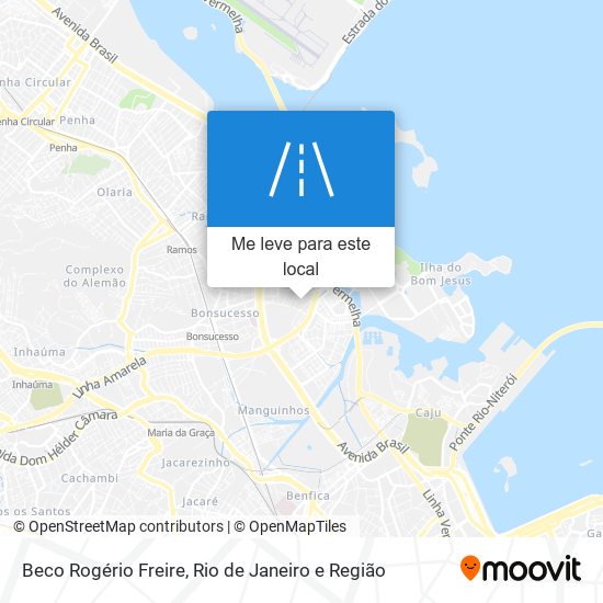 Beco Rogério Freire mapa