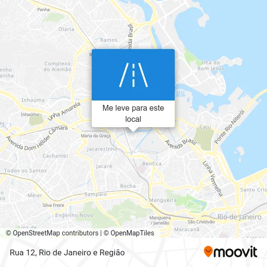Rua 12 mapa