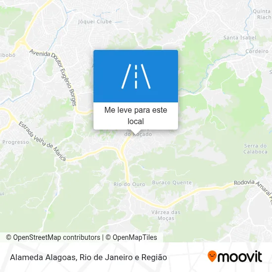 Alameda Alagoas mapa