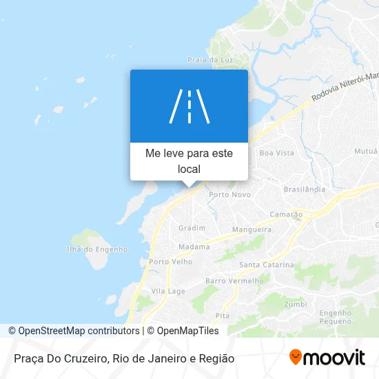 Praça Do Cruzeiro mapa