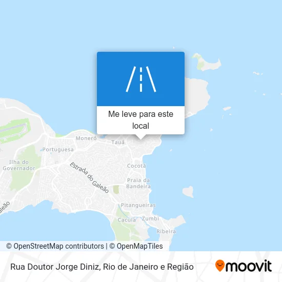 Rua Doutor Jorge Diniz mapa