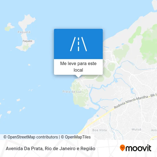Avenida Da Prata mapa