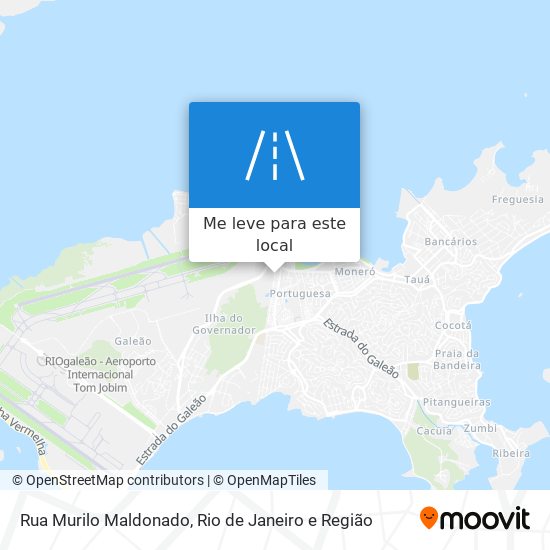 Rua Murilo Maldonado mapa