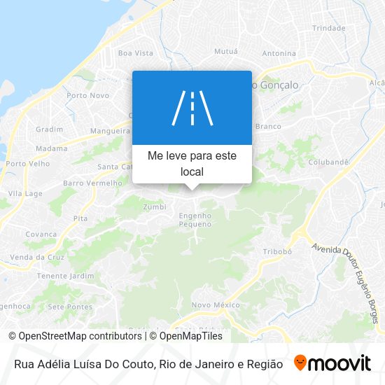 Rua Adélia Luísa Do Couto mapa