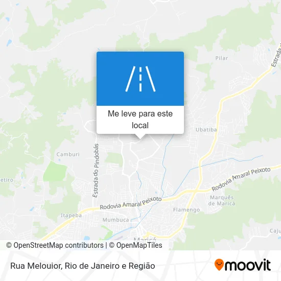 Rua Melouior mapa