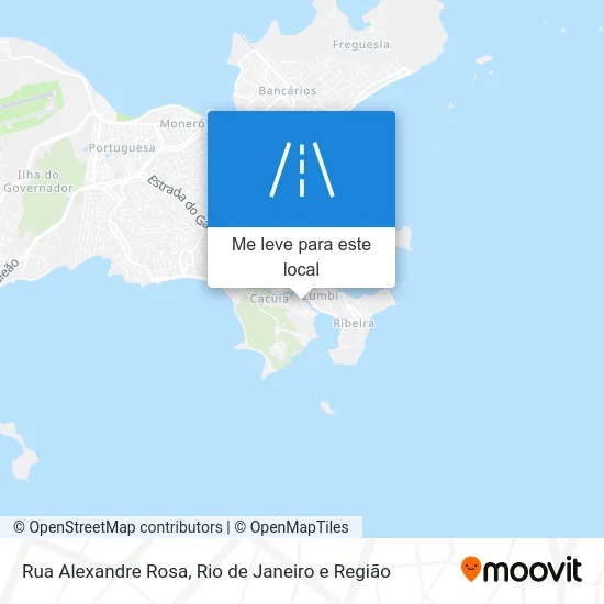 Rua Alexandre Rosa mapa