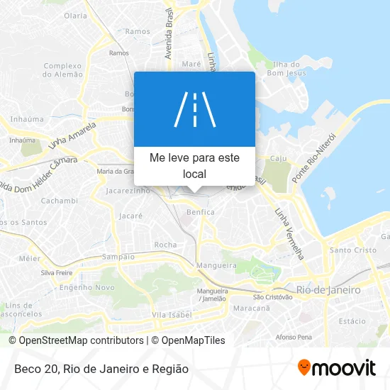 Beco 20 mapa