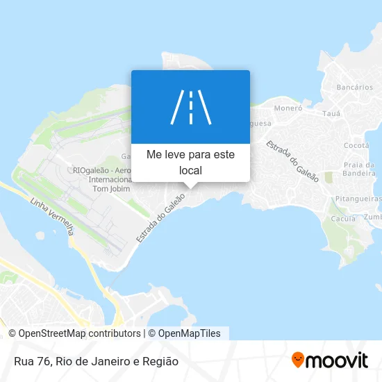 Rua 76 mapa