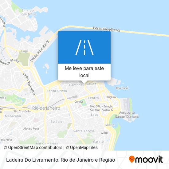 Ladeira Do Livramento mapa