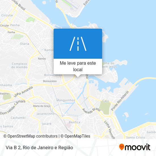 Via B 2 mapa