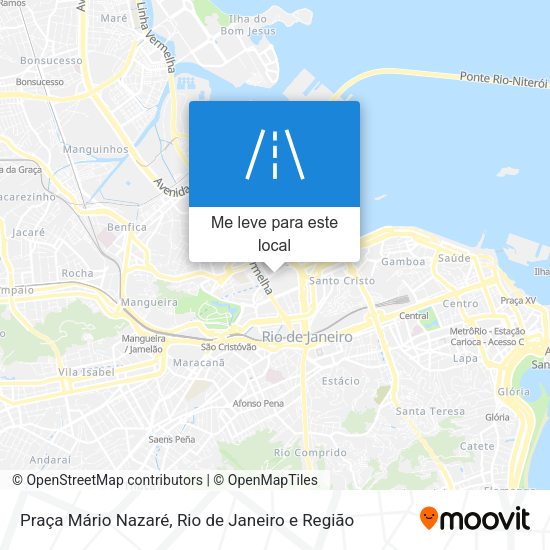 Praça Mário Nazaré mapa