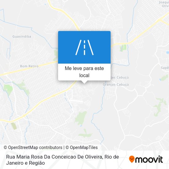 Rua Maria Rosa Da Conceicao De Oliveira mapa