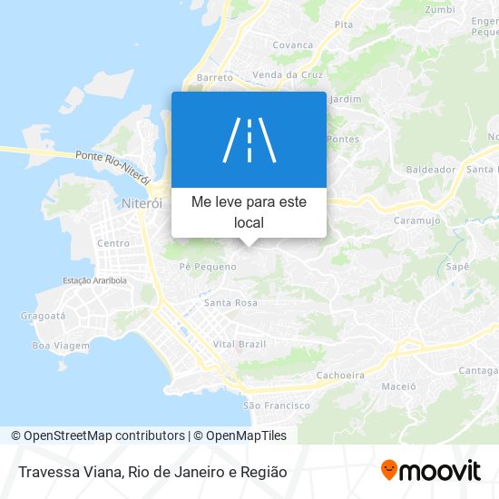 Travessa Viana mapa