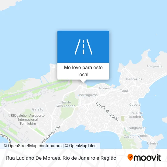Rua Luciano De Moraes mapa