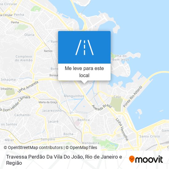 Travessa Perdão Da Vila Do João mapa