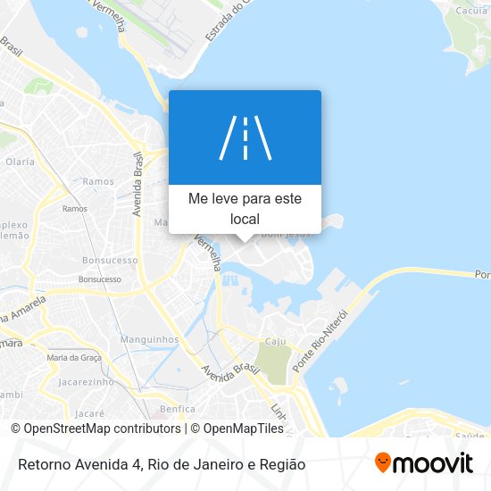 Retorno Avenida 4 mapa