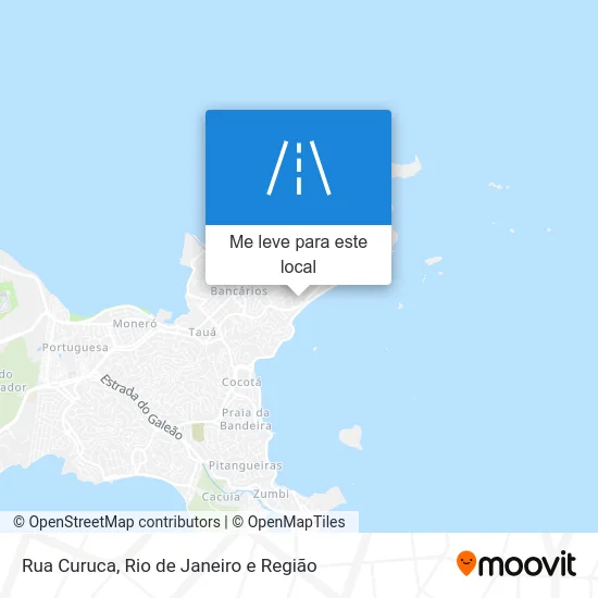 Rua Curuca mapa
