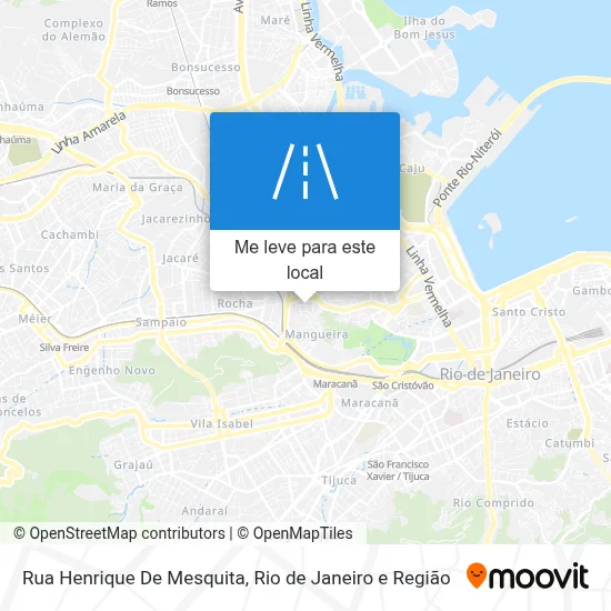 Rua Henrique De Mesquita mapa