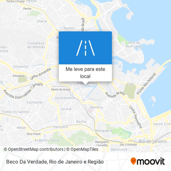 Beco Da Verdade mapa