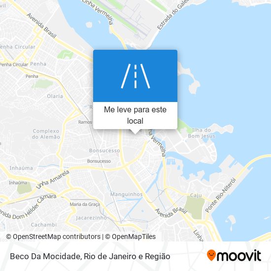 Beco Da Mocidade mapa