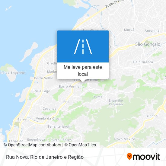 Rua Nova mapa