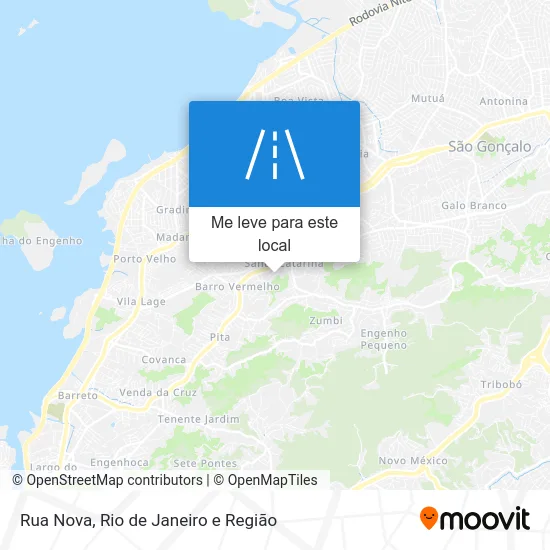 Rua Nova mapa