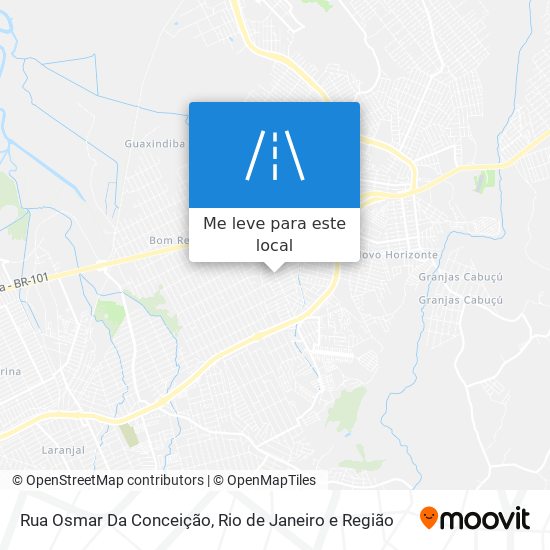 Rua Osmar Da Conceição mapa